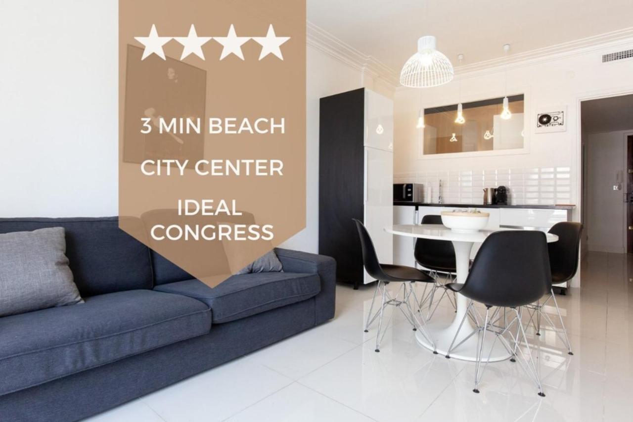 Modern & Cozy 150M From The Croisette Apartment Cannes Bagian luar foto